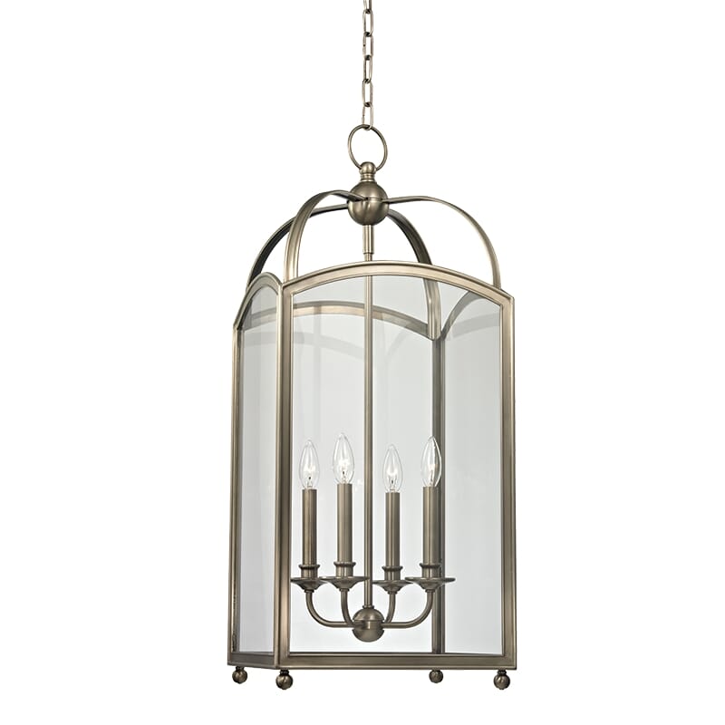 Hudson Valley Millbrook 4-Light 34" Pendant Light in Historical Nickel