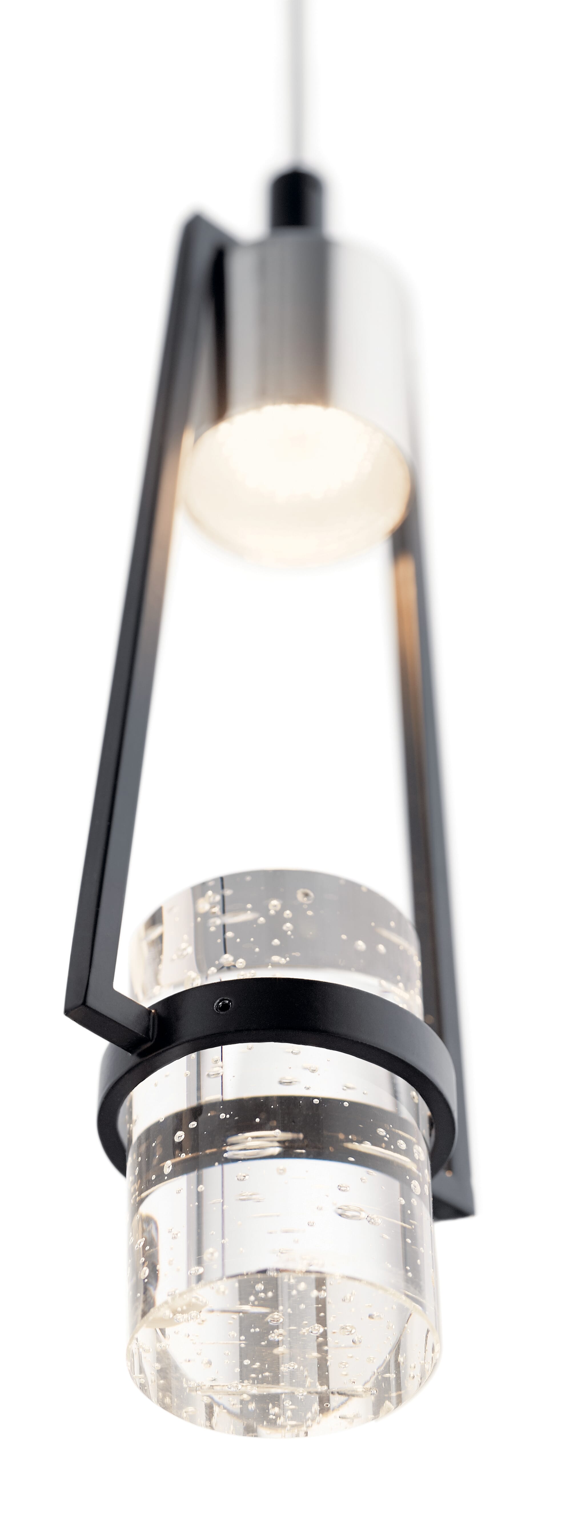 Elan Modern Mini Pendant Light in Matte Black