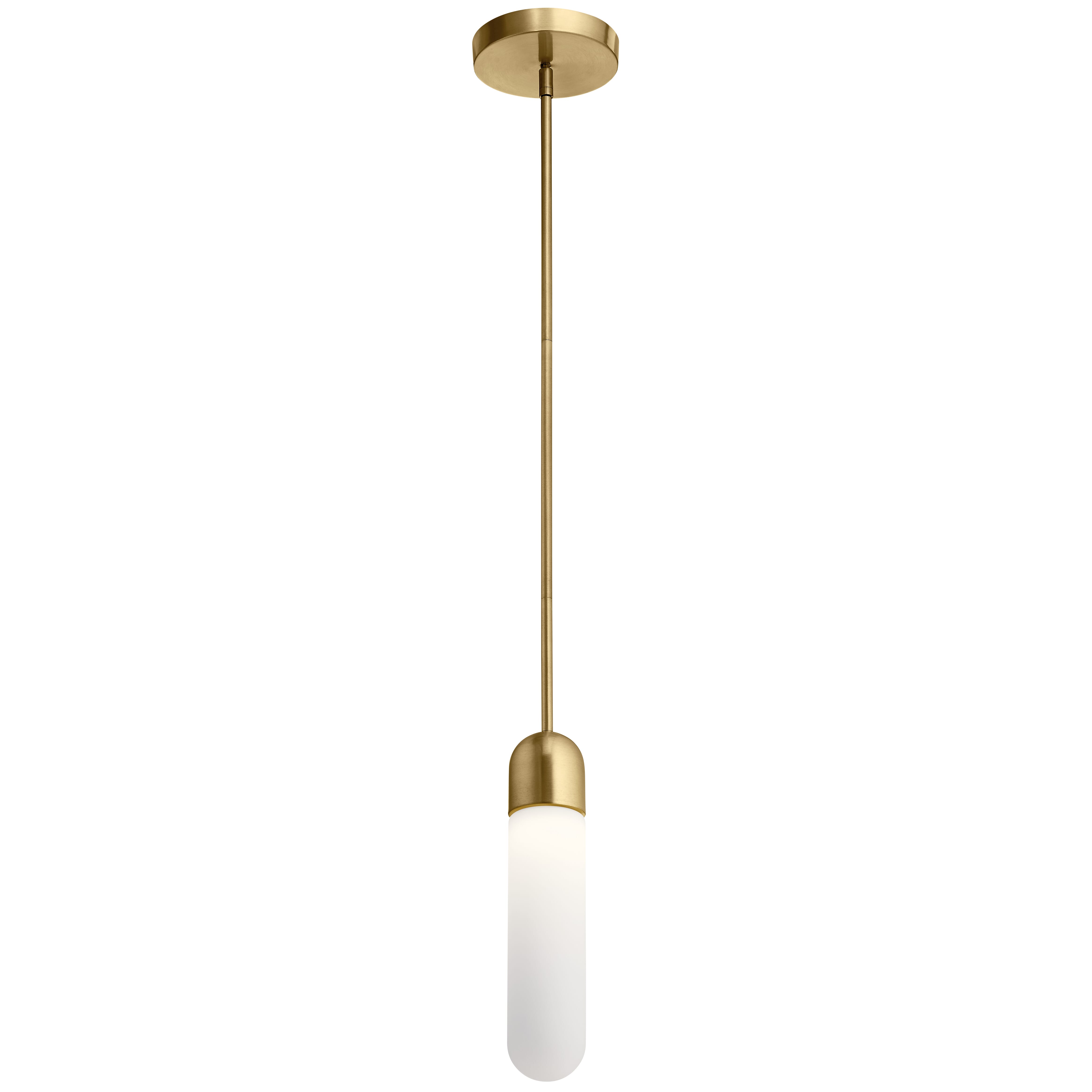 Elan Modern Mini Pendant Light in Champagne Gold