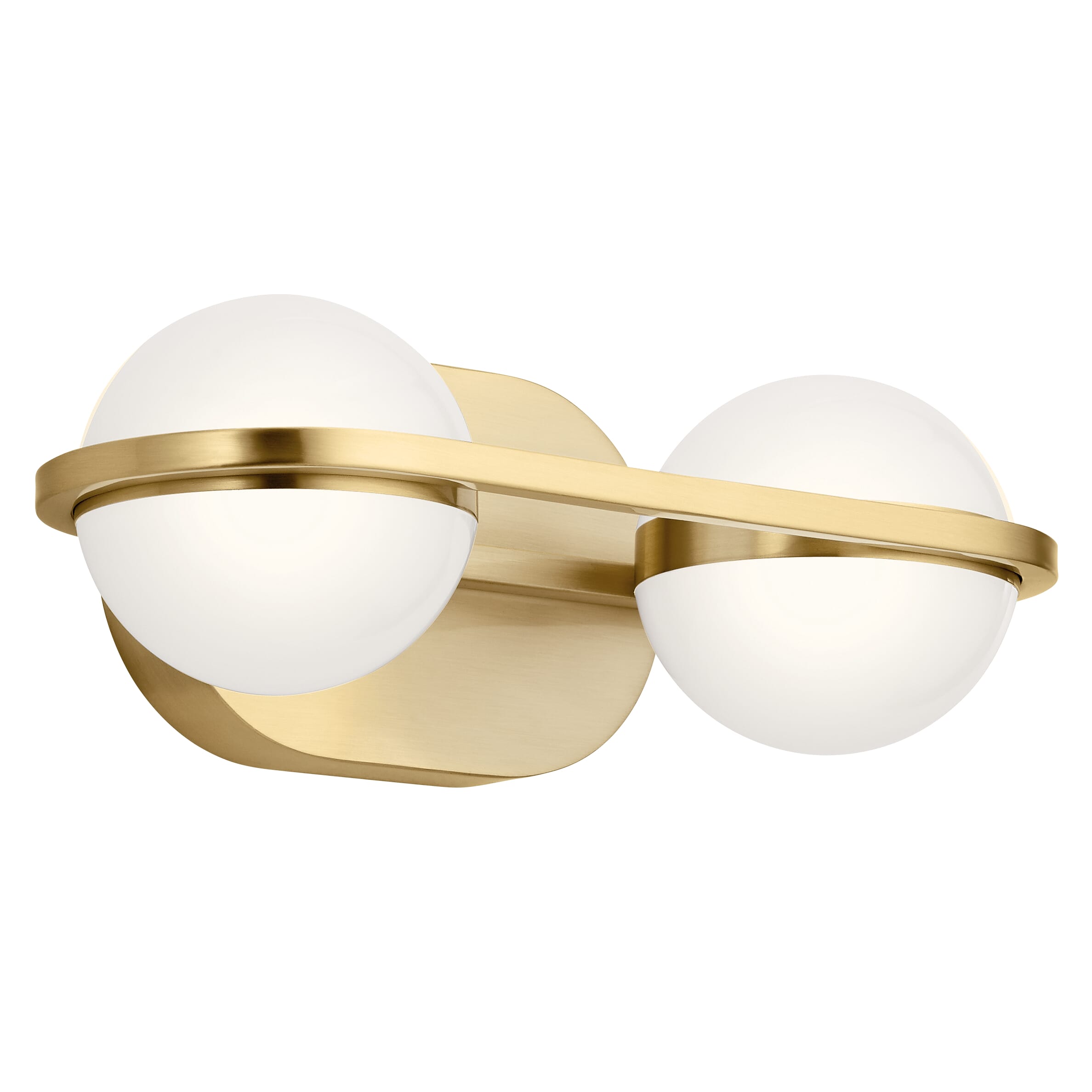 Elan 2-Light 14" Bathroom Vanity Light in Champagne Gold