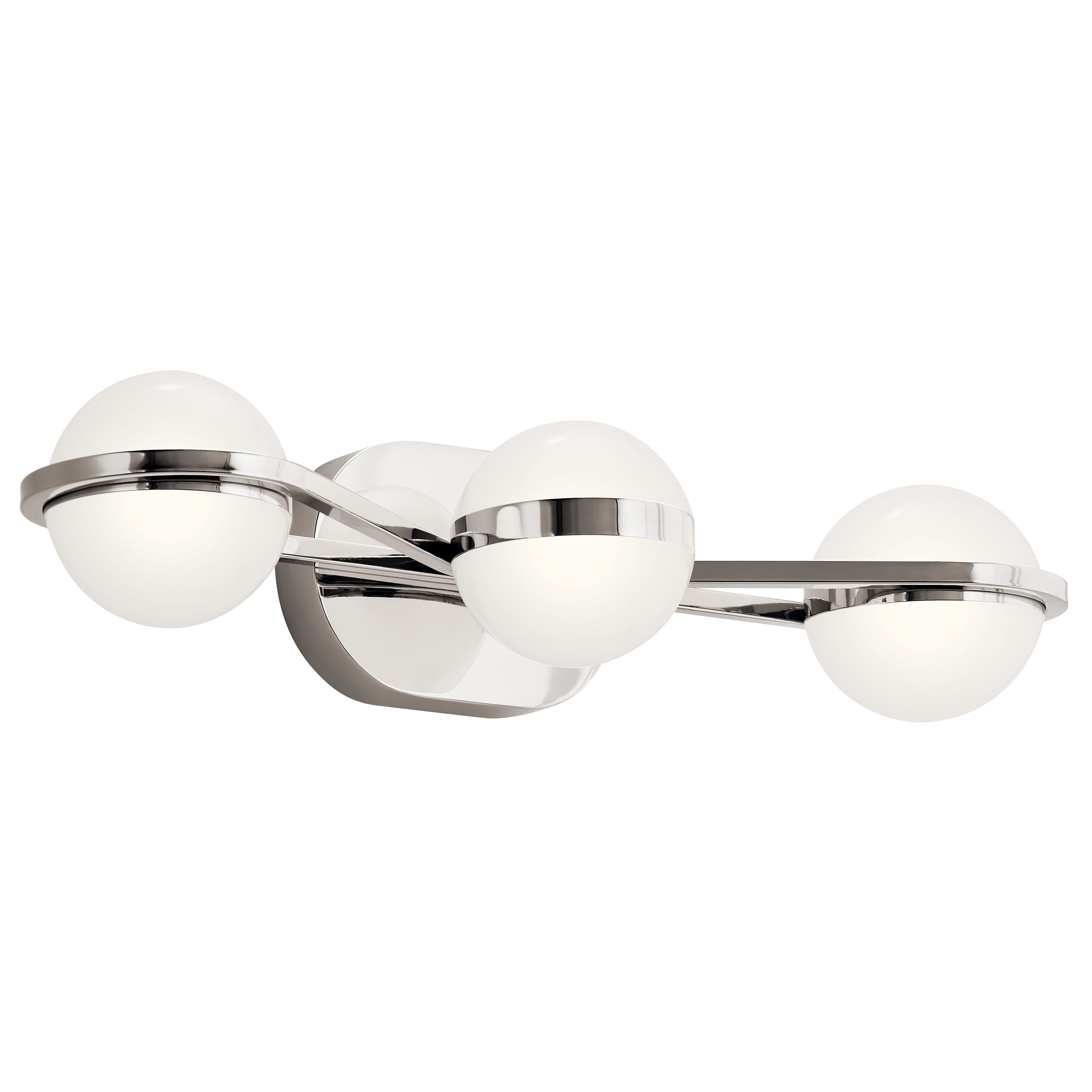 Elan 3-Light 24" Bathroom Vanity Light in Polished Nickel