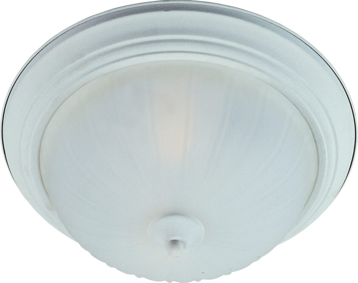 Maxim Flush Mount EE 3-Light Ceiling Light in Textured White