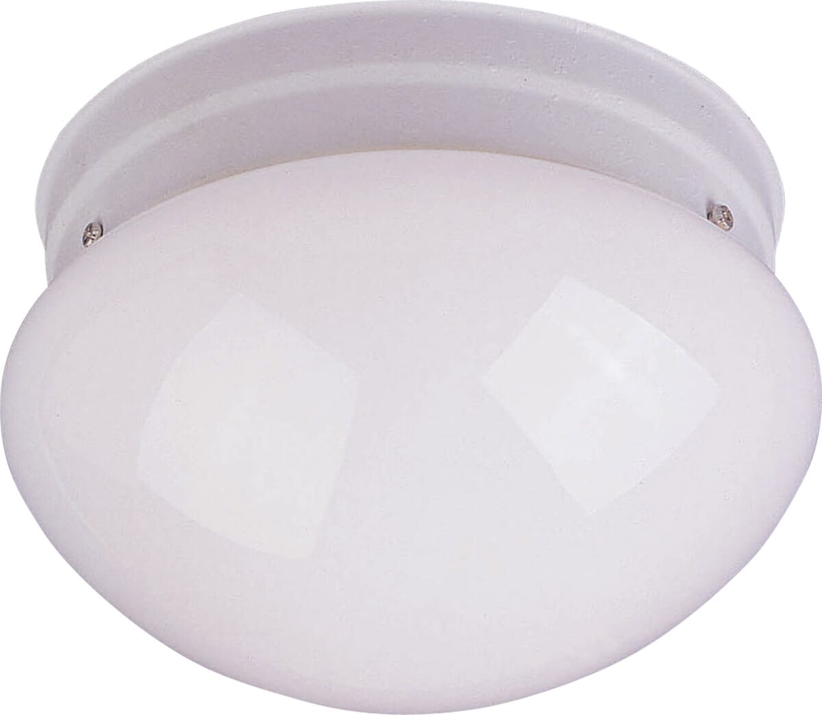 Maxim Lighting Utility EE 2-Light Flush Mount in White