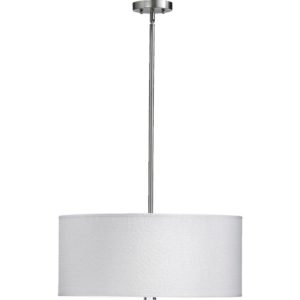 Quorum Copeland 3-Light 23" Pendant Light in Satin Nickel