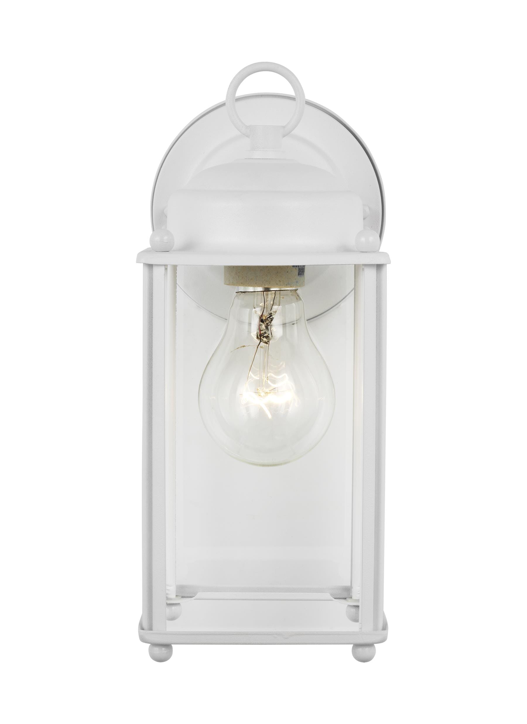 Sea Gull New Castle Outdoor Wall Light in White