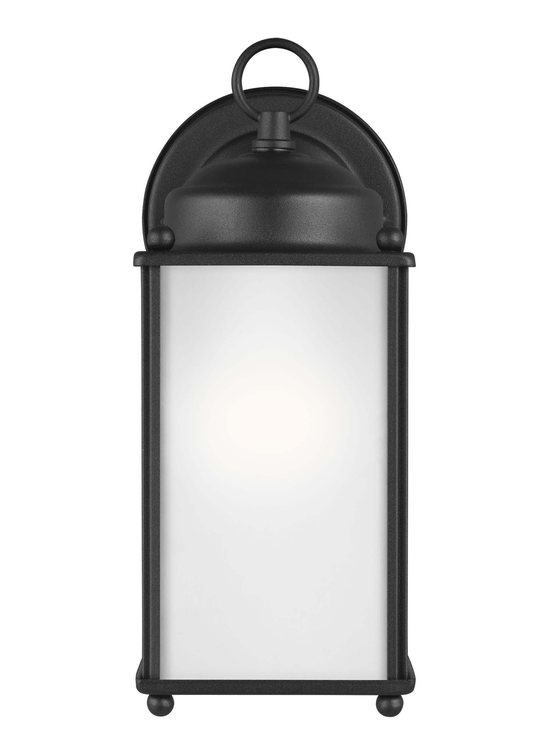 Sea Gull New Castle Outdoor Wall Light in Black