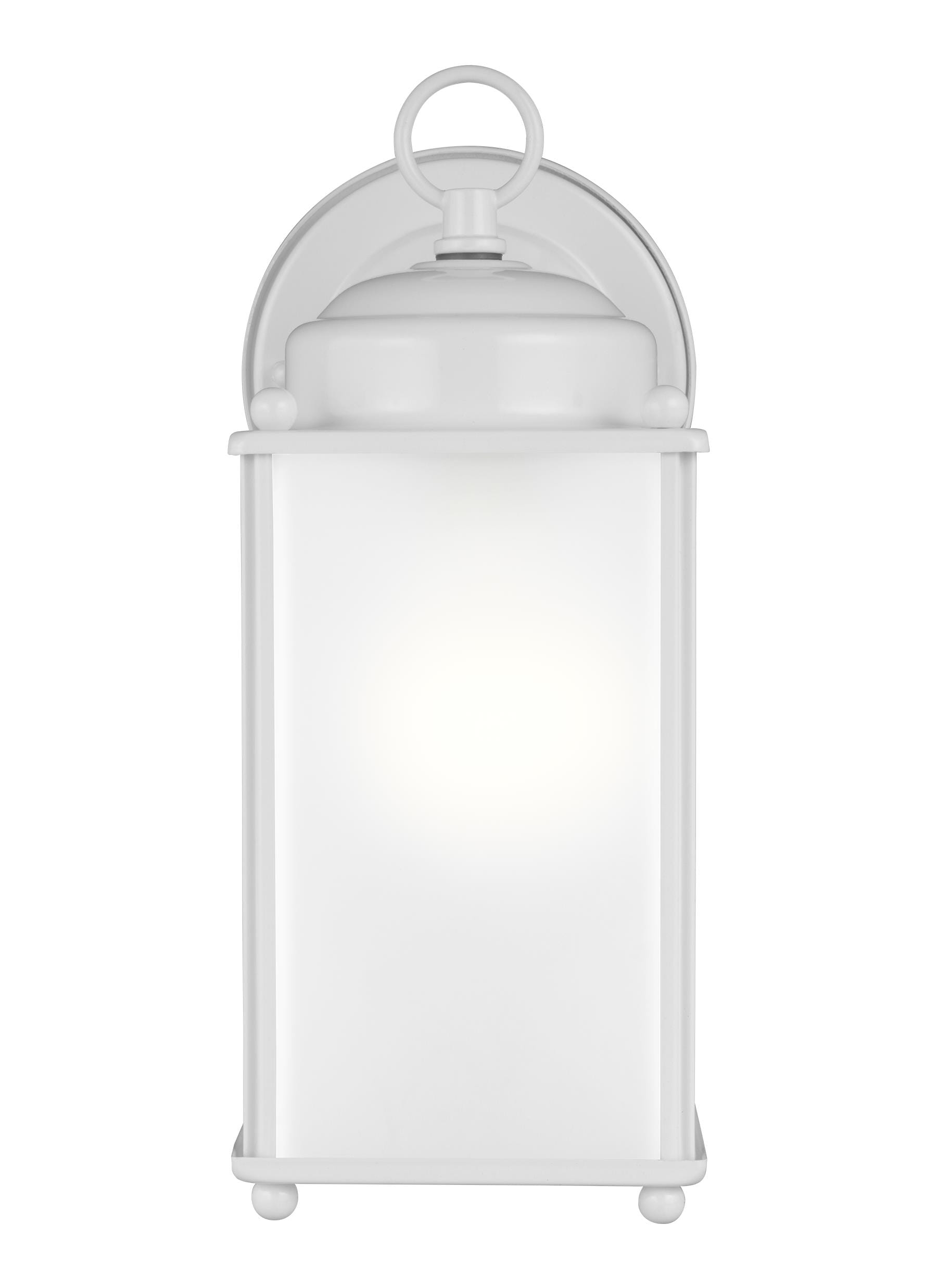 Sea Gull New Castle Outdoor Wall Light in White