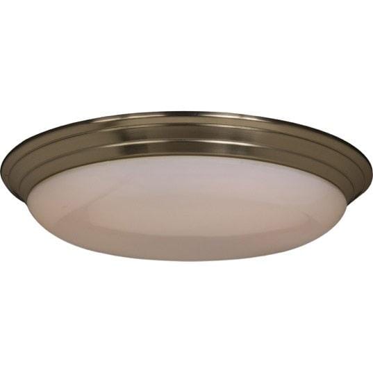 Maxim Lighting Classic EE 2-Light 2-Light Flush Mount in Satin Nickel