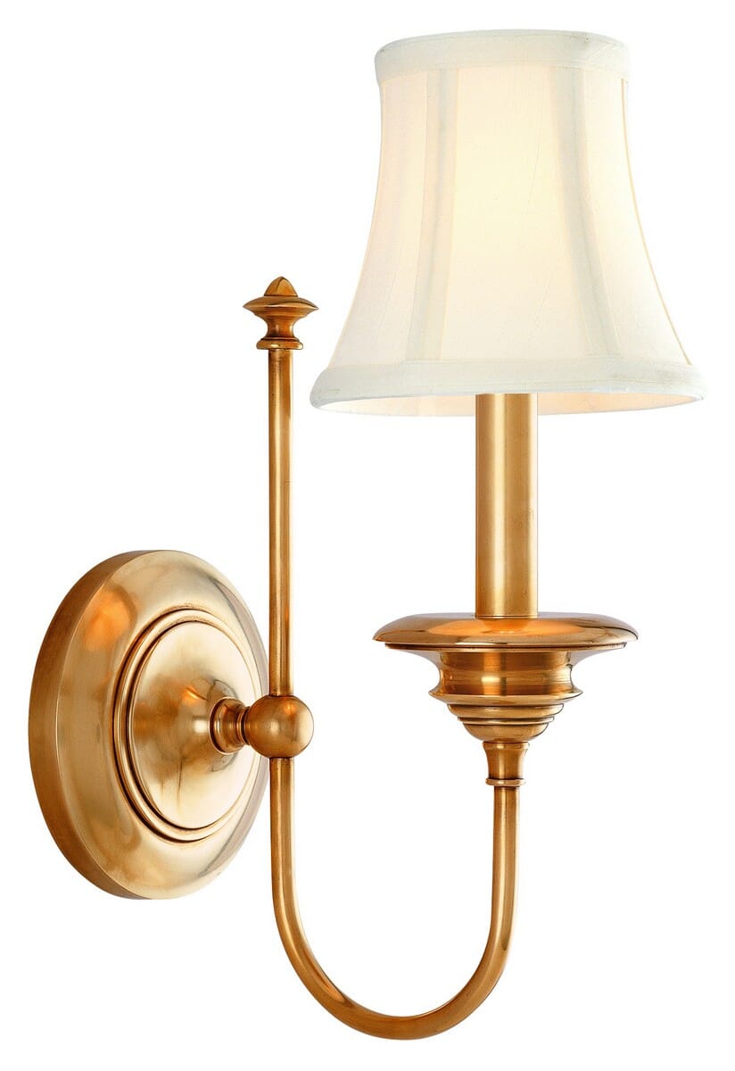 Hudson Valley Yorktown 14" Wall Sconce in Aged Brass