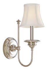 Hudson Valley Yorktown 14" Wall Sconce in Polished Nickel