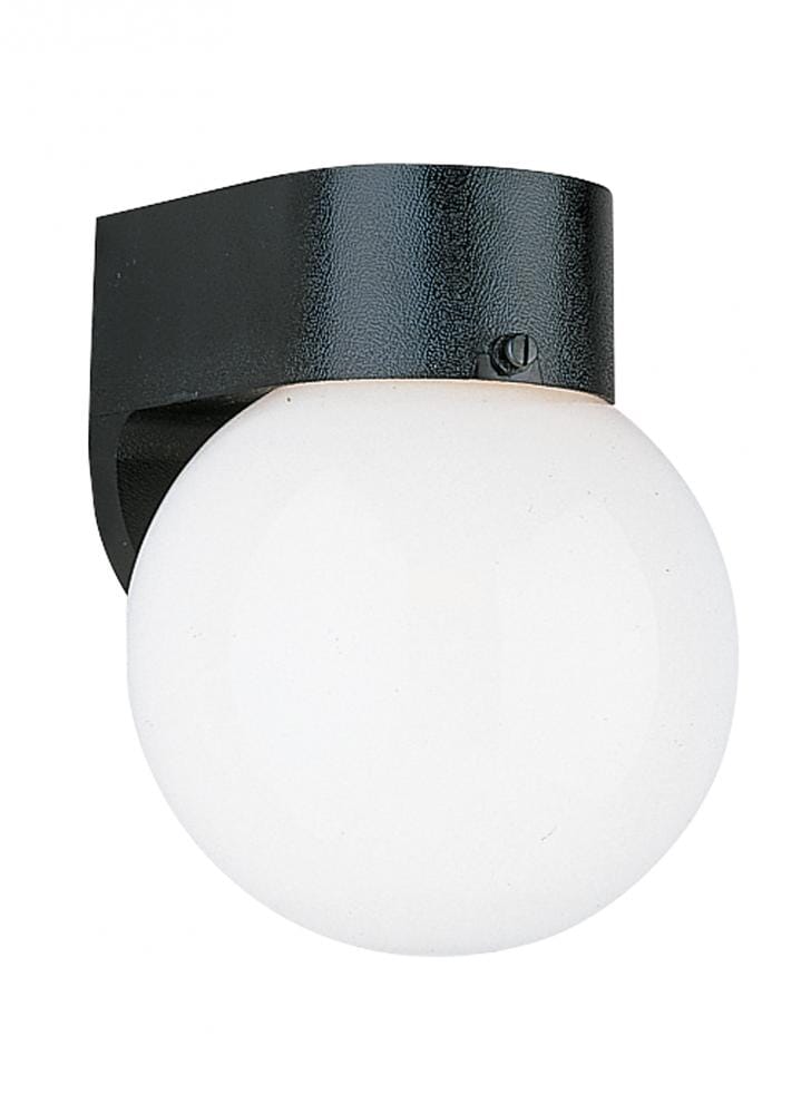 Sea Gull Wall 7" Outdoor Wall Light in Smooth White