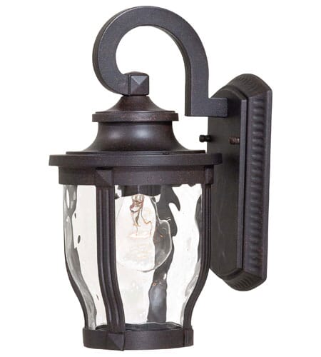 The Great Outdoors Merrimack 12" Outdoor Wall Light in Corona Bronze