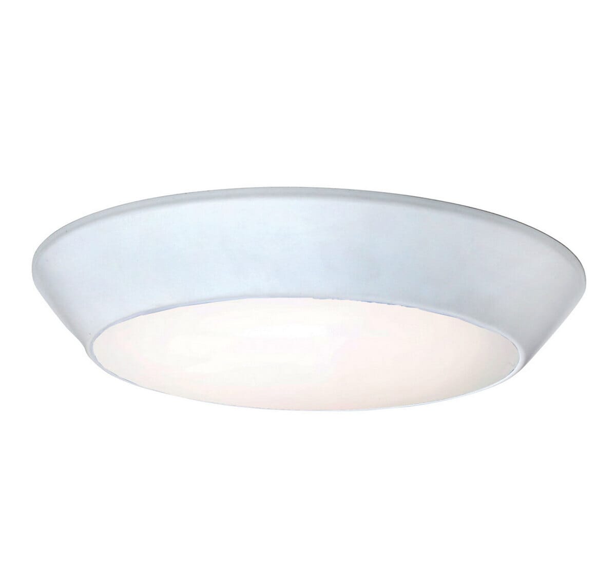 Maxim Lighting Convert 8" White Flush Mount in White