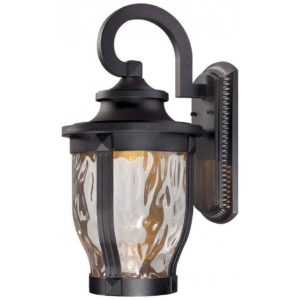 The Great Outdoors Merrimack 20" Outdoor Wall Light in Black