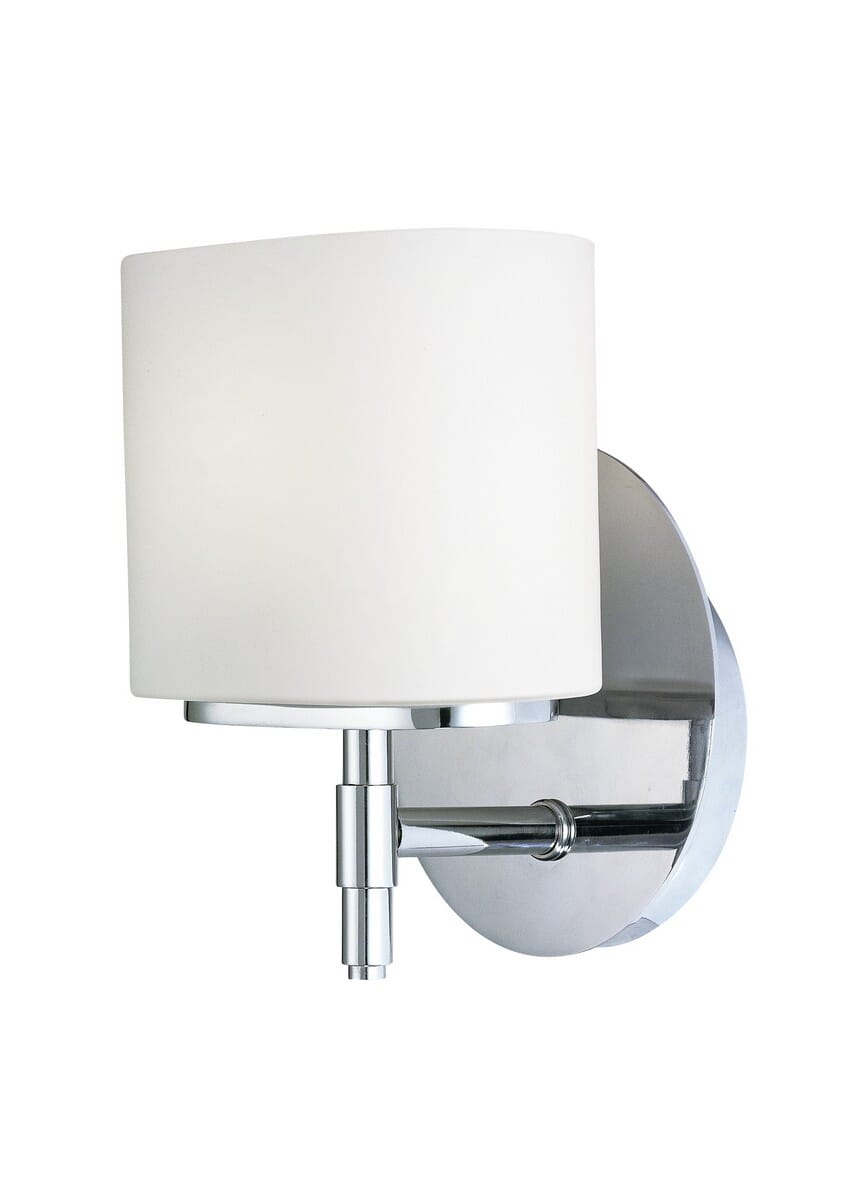 Hudson Valley Trinity 5" Bathroom Vanity Light in Polished Chrome