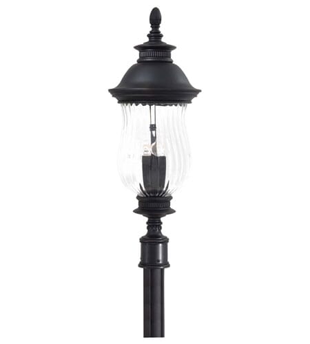 The Great Outdoors Newport 4-Light 33" Outdoor Post Light in Heritage