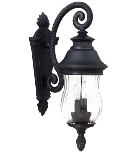 The Great Outdoors Newport 2-Light 20" Outdoor Wall Light in Heritage