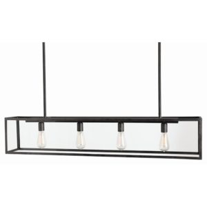 Arteriors Thornton 49" 4-Light Pendant in Bronze