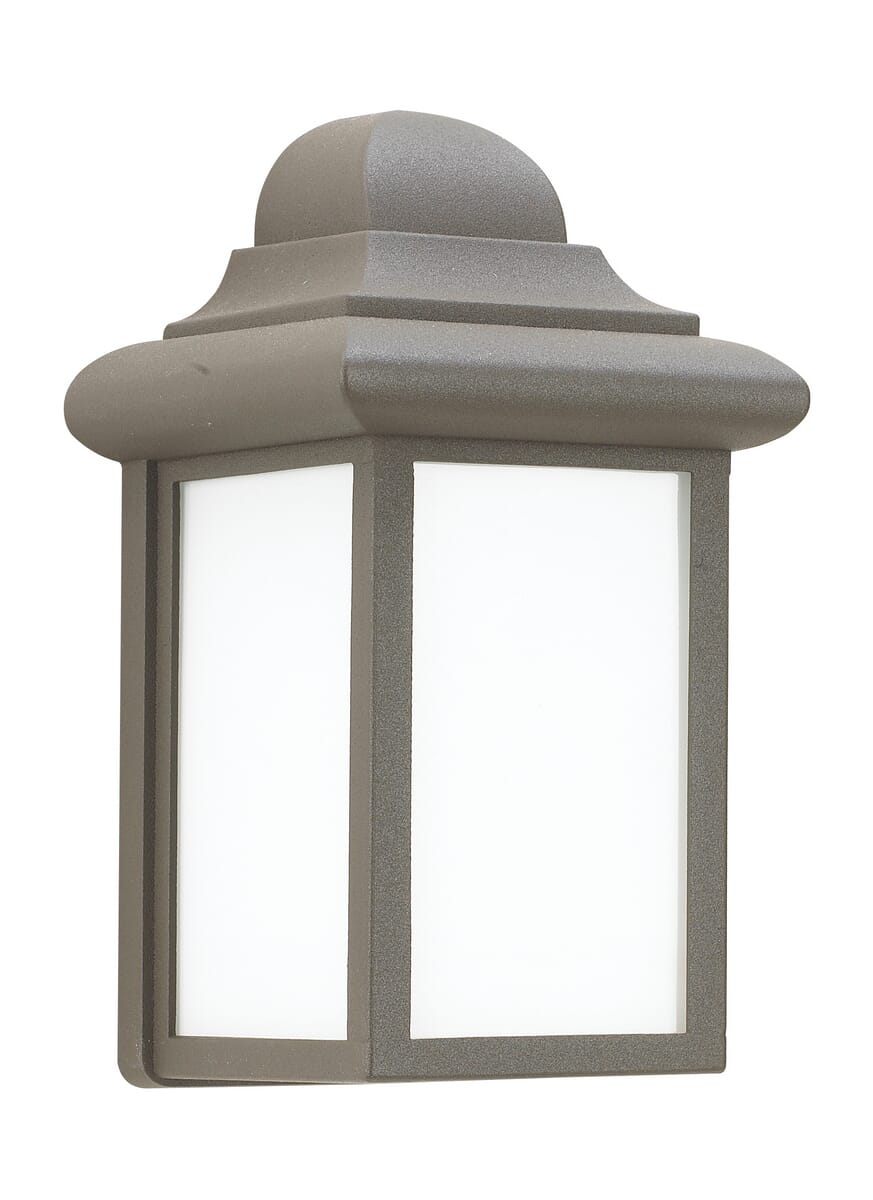 Sea Gull Mullberry Hill 9" Outdoor Wall Light in Bronze