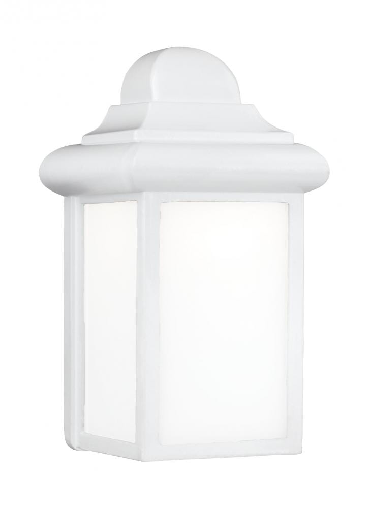 Sea Gull Mullberry Hill 9" Outdoor Wall Light in White