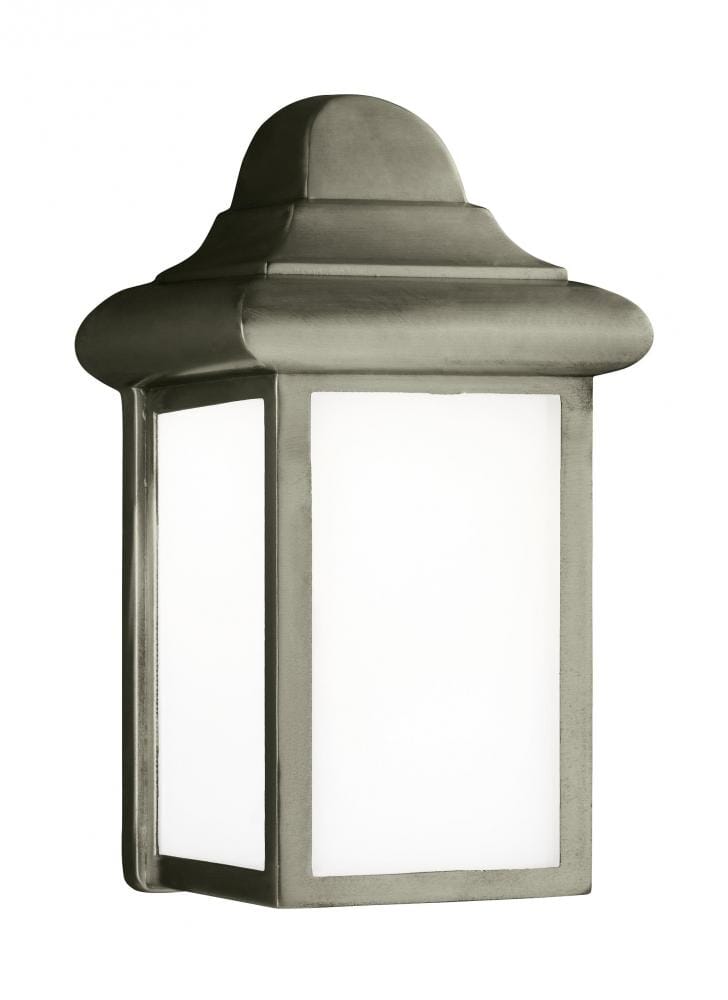 Sea Gull Mullberry Hill 9" Outdoor Wall Light in Pewter