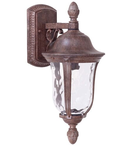 The Great Outdoors Ardmore 18" Outdoor Wall Light in Vintage Rust