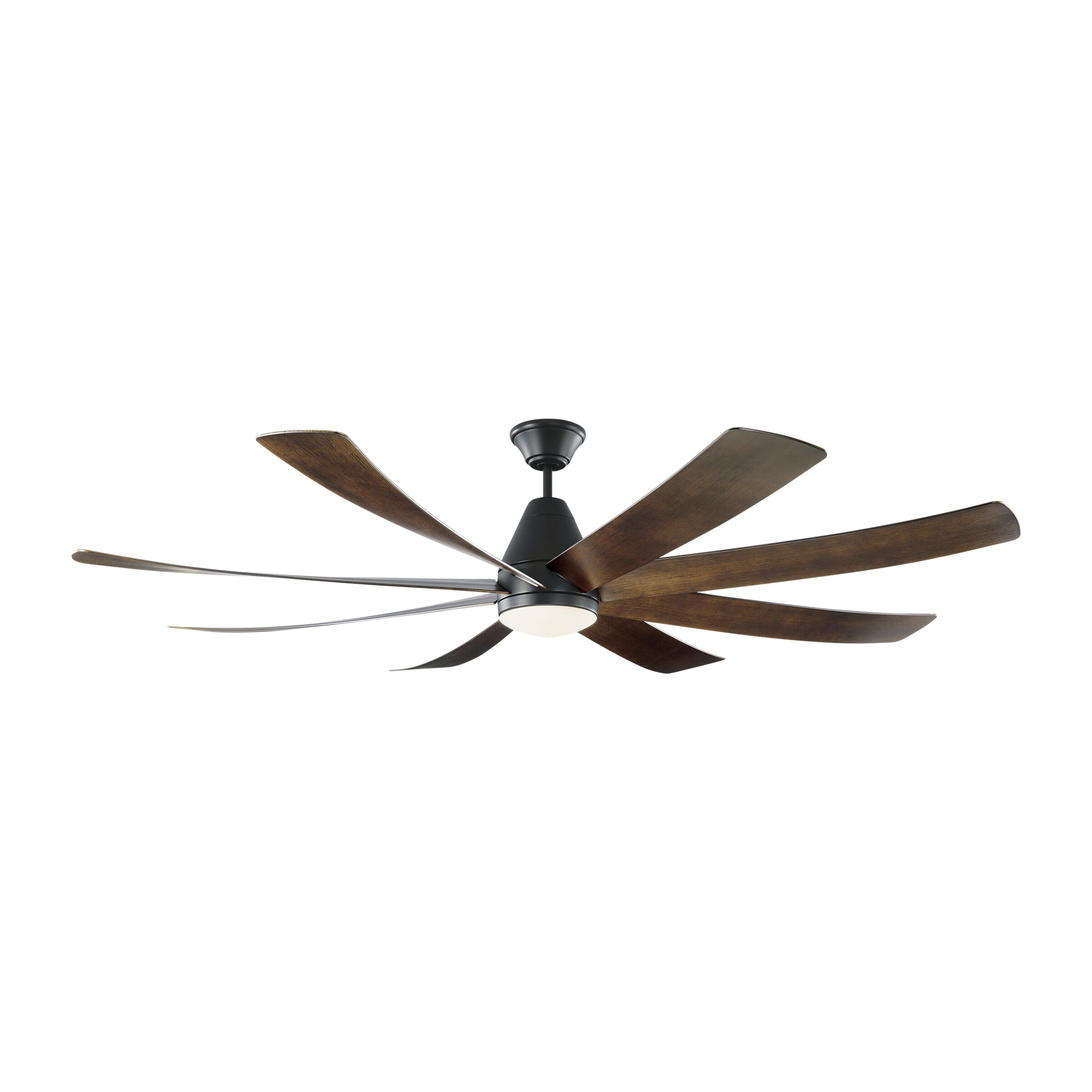 Monte Carlo Kingston 72" Indoor Ceiling Fan in Matte Black