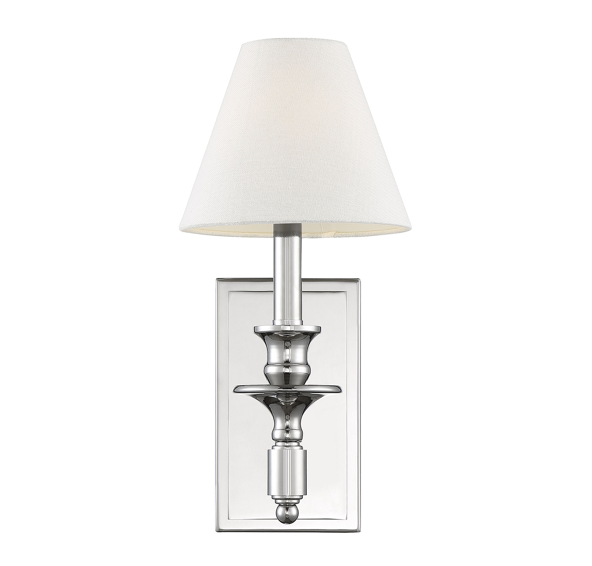 Savoy House Washburn Wall Sconce in Polished Nickel