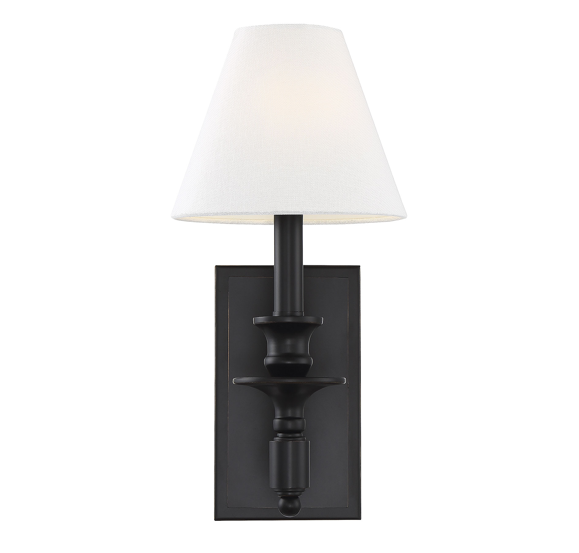 Savoy House Washburn 1-Light Sconce in Matte Black