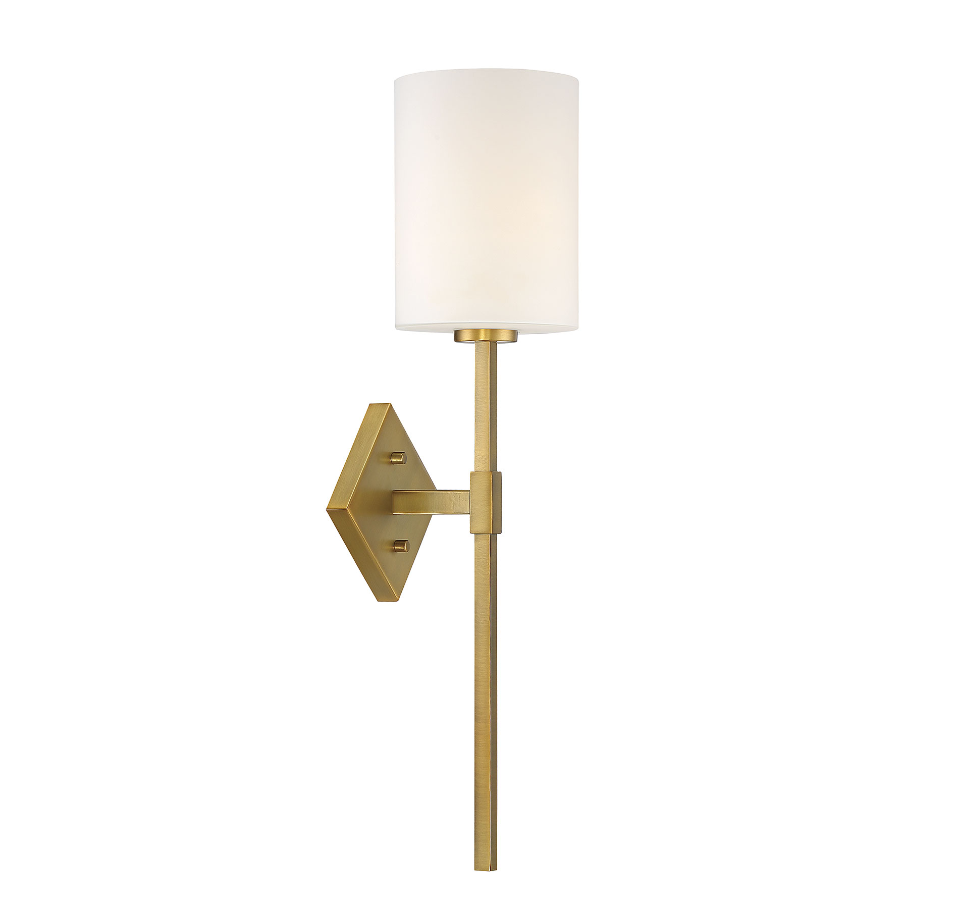 Savoy House Destin 1-Light Wall Sconce in Warm Brass