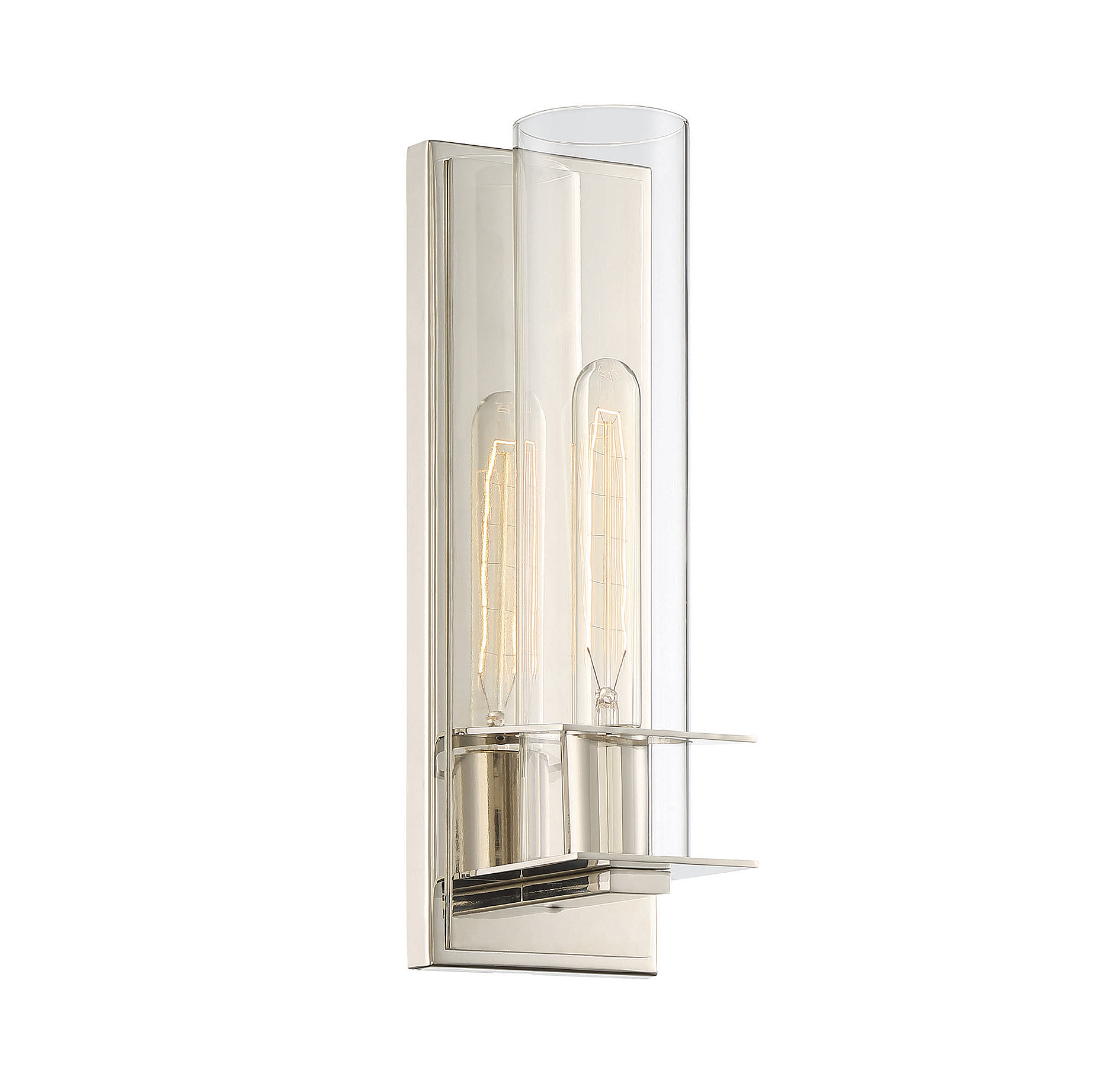 Savoy House Hartford Wall Sconce in Polished Nickel