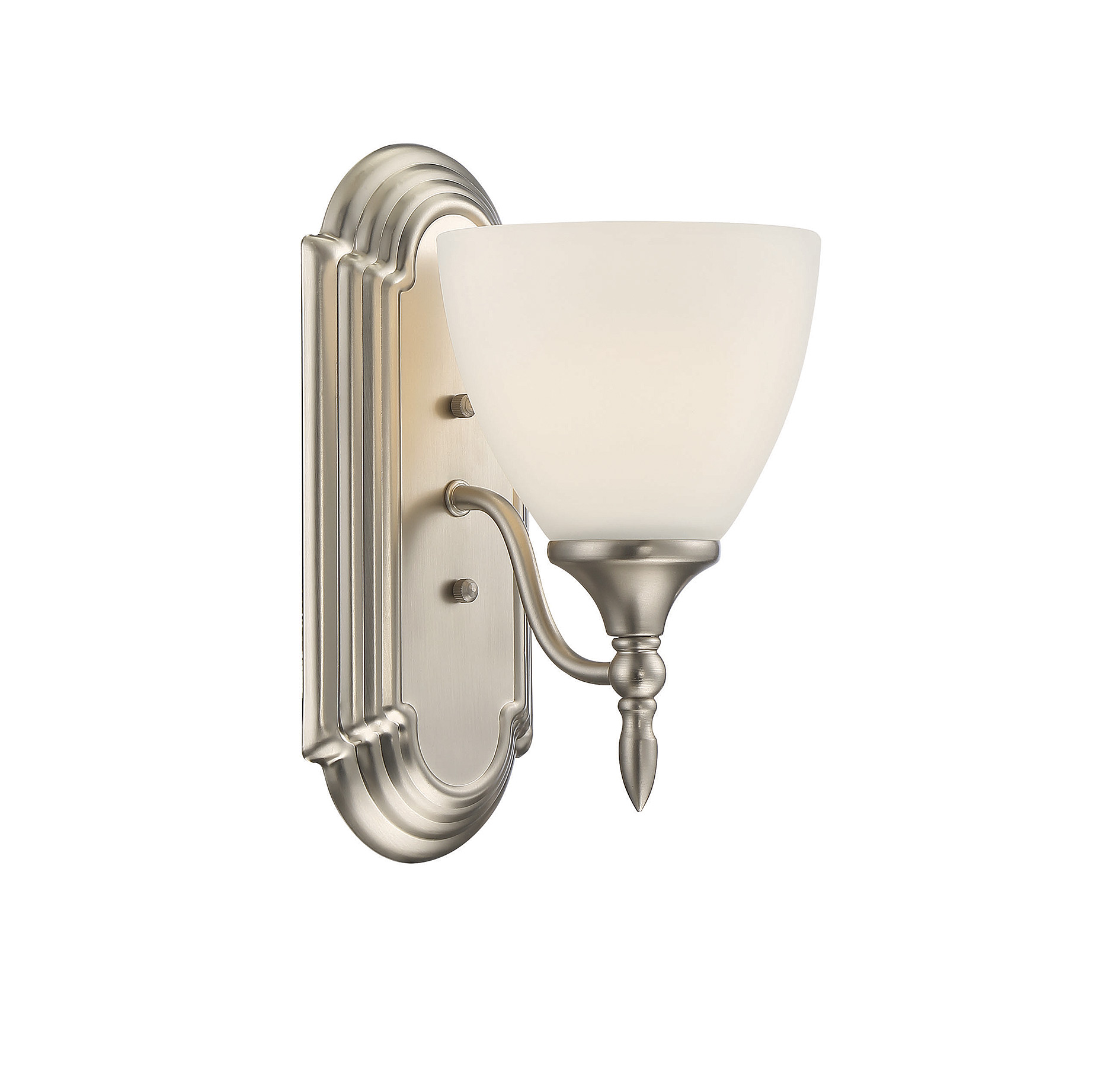 Savoy House Herndon Wall Sconce in Satin Nickel