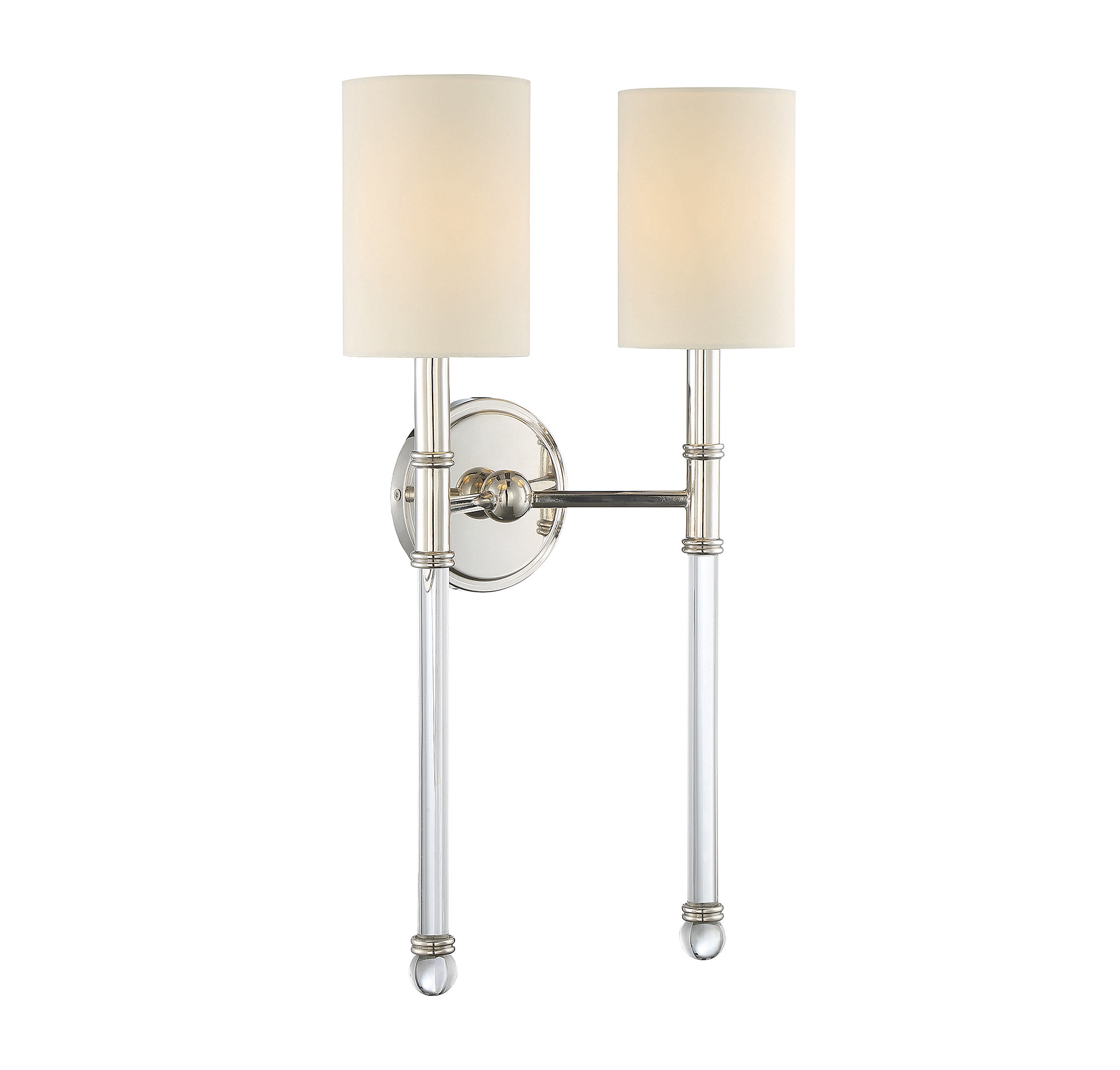 Savoy House Fremont 2-Light Sconce in Polished Nickel