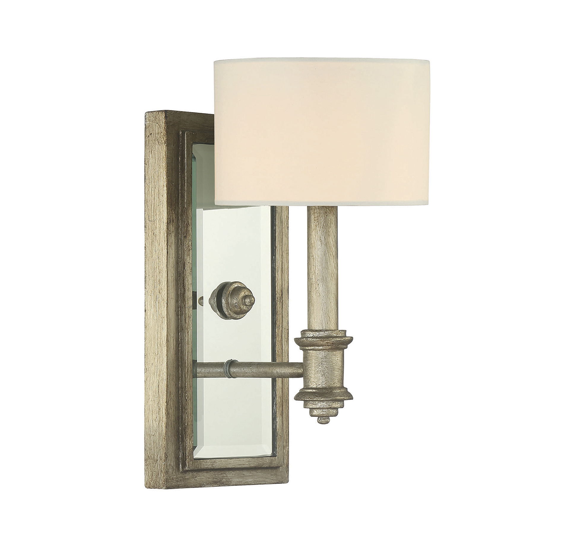 Savoy House Caracas Wall Sconce in Argentum