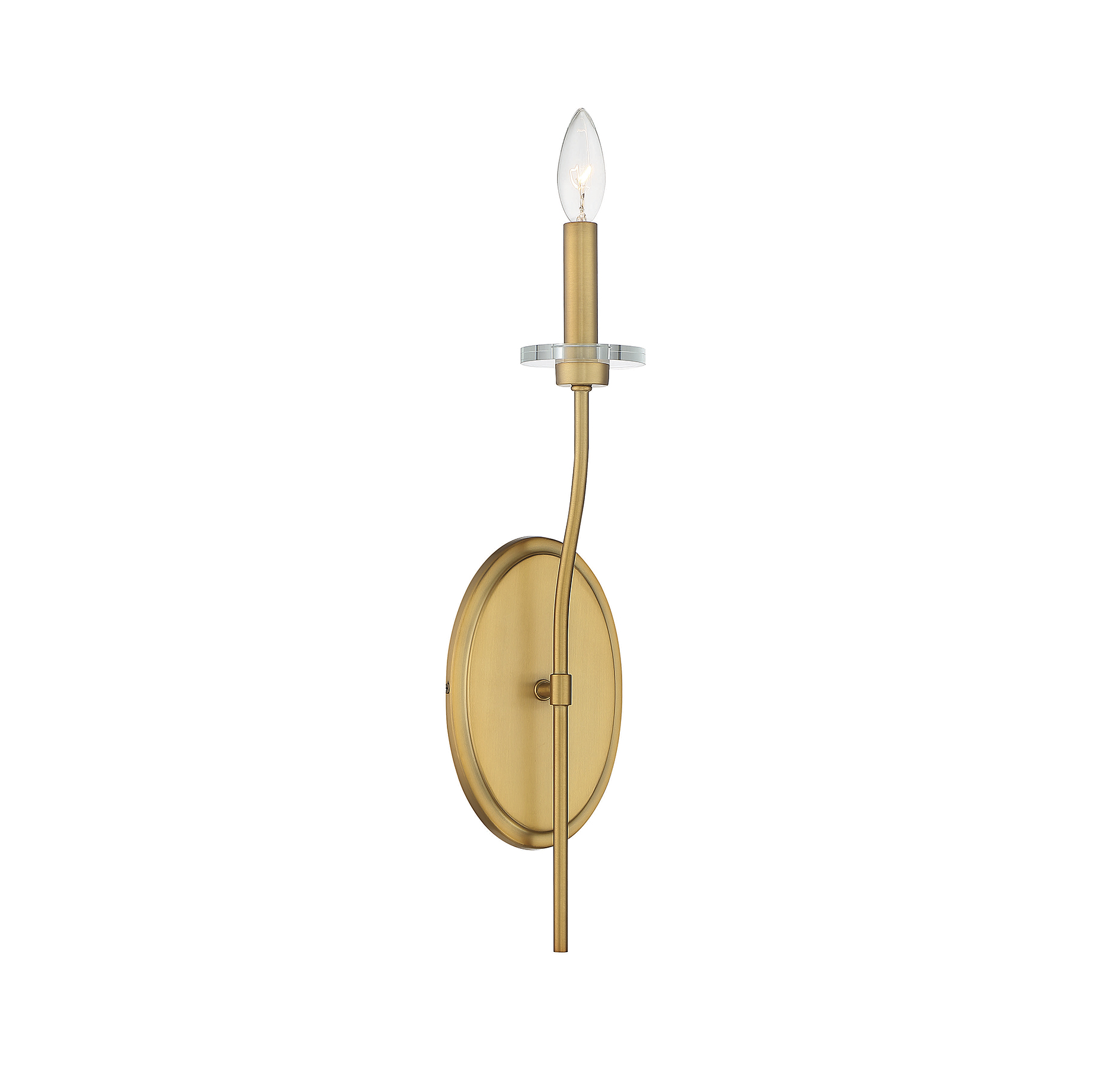 Savoy House Richfield Wall Sconce in Warm Brass