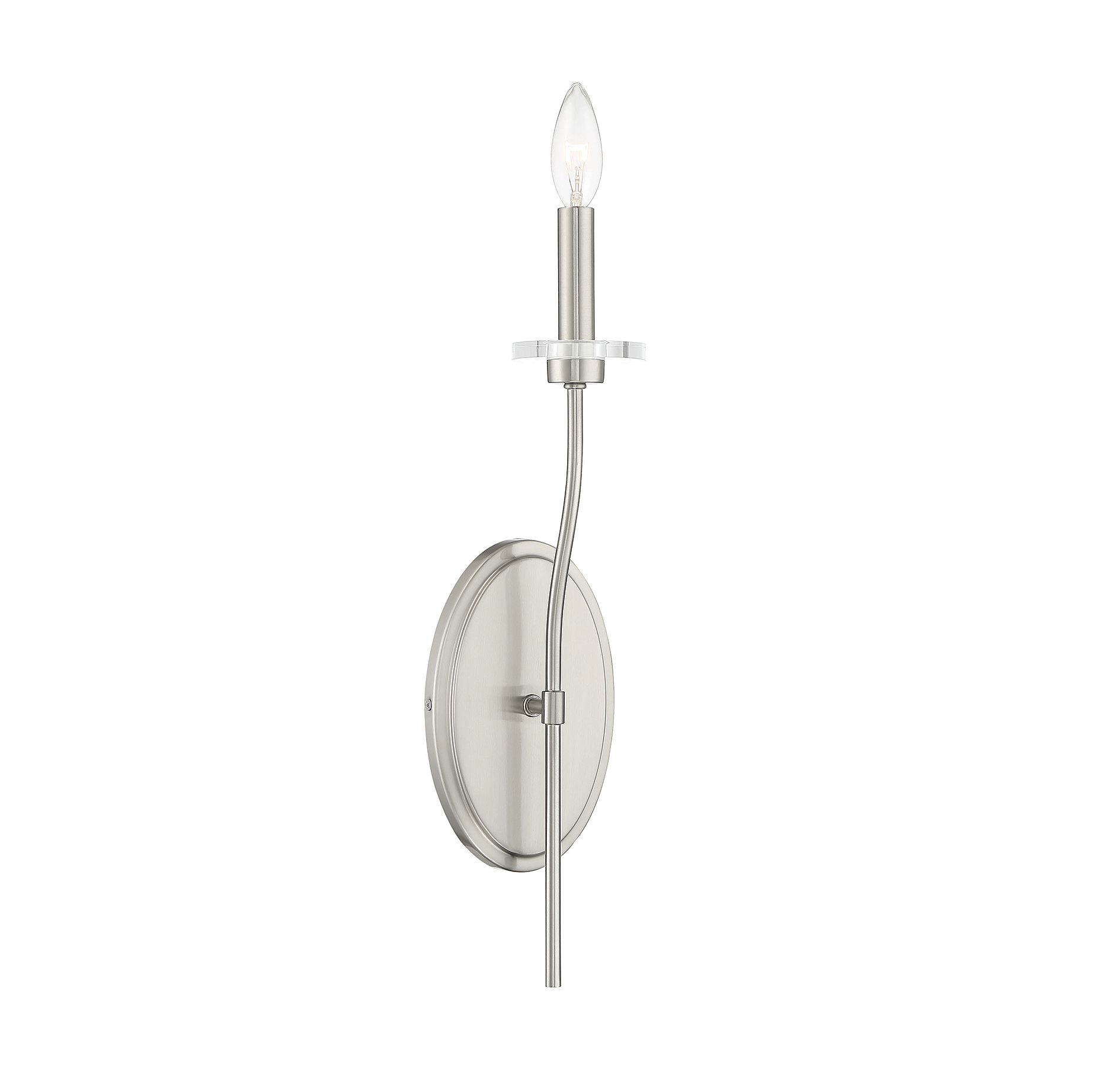 Savoy House Richfield Wall Sconce in Satin Nickel