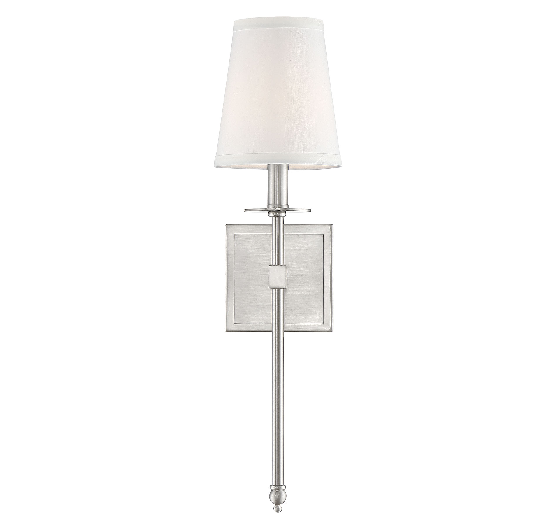 Savoy House Monroe Wall Sconce in Satin Nickel