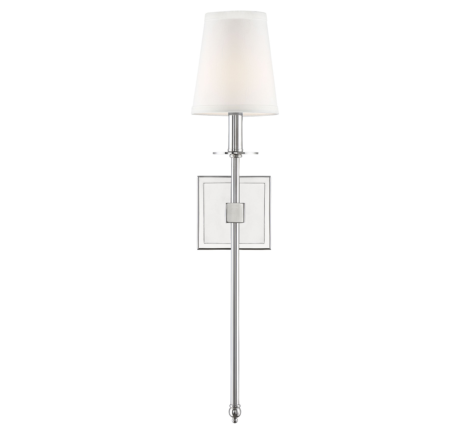 Savoy House Monroe Wall Sconce in Polished Nickel