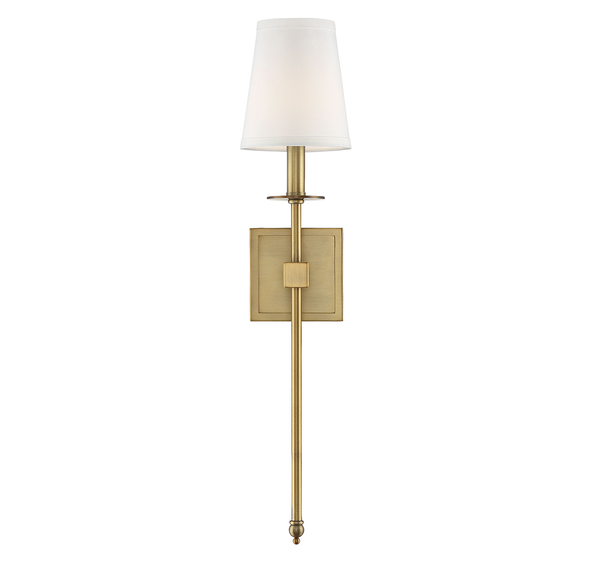 Savoy House Monroe Wall Sconce in Warm Brass