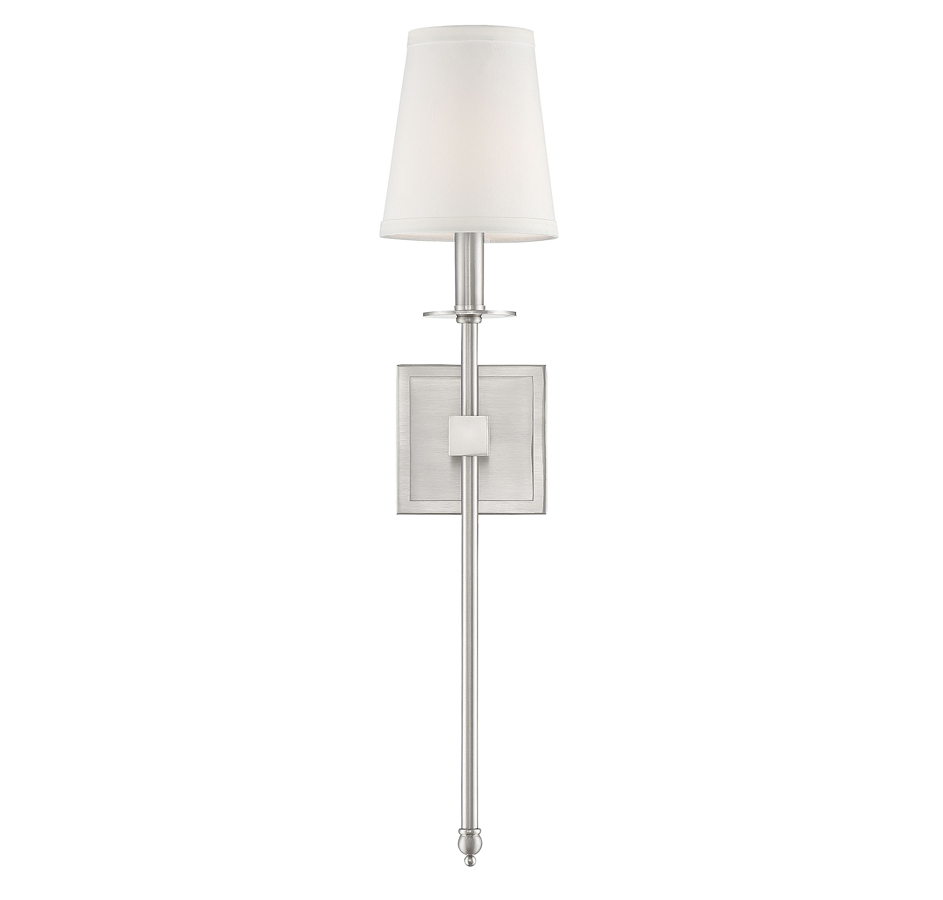 Savoy House Monroe Wall Sconce in Satin Nickel