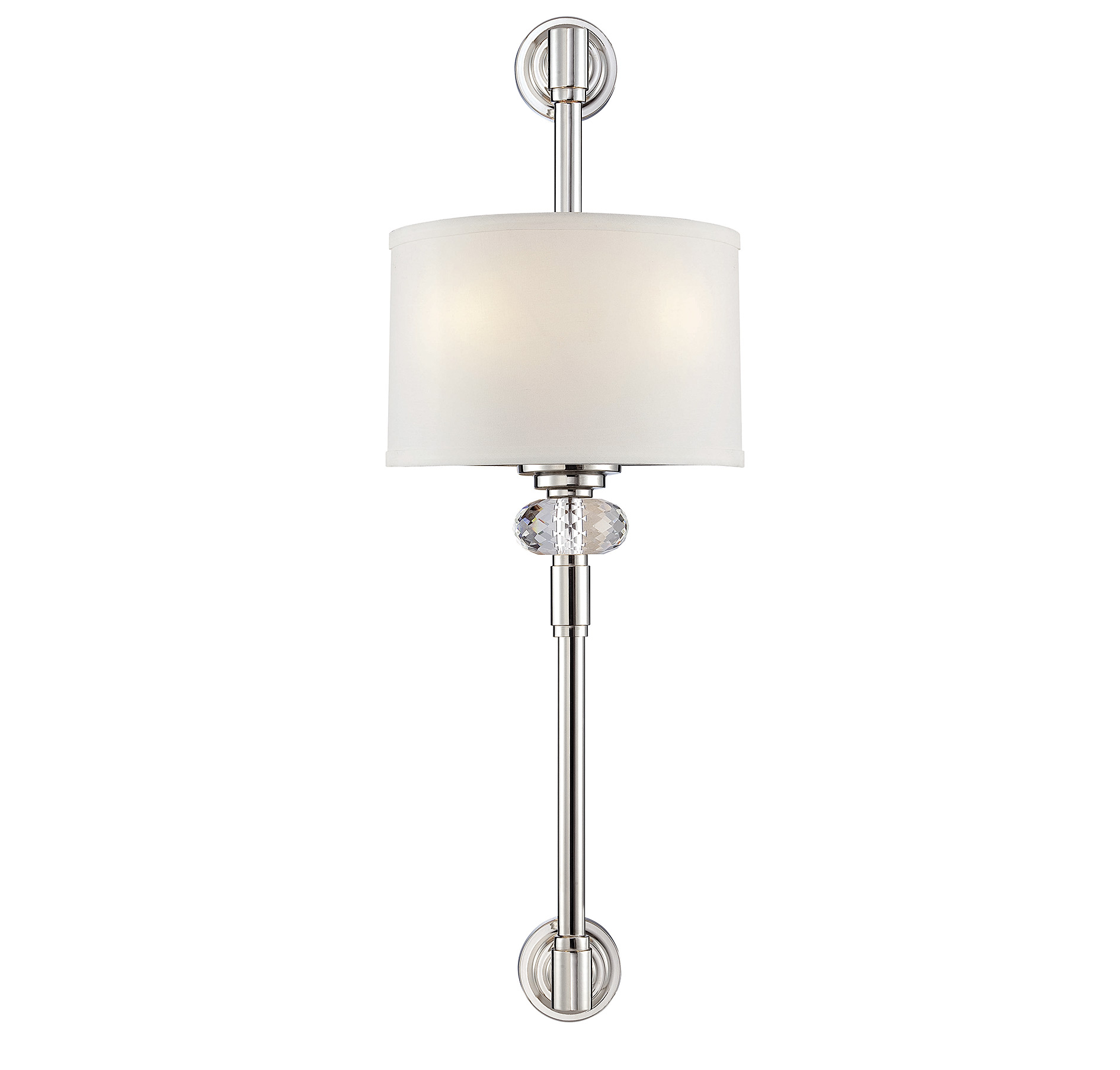 Savoy House Marlow 2-Light Wall Sconce in Polished Nickel