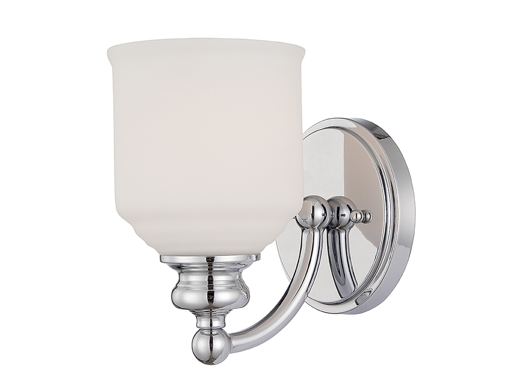 Savoy House Melrose by Brian Thomas Wall Sconce in Polished Chrome