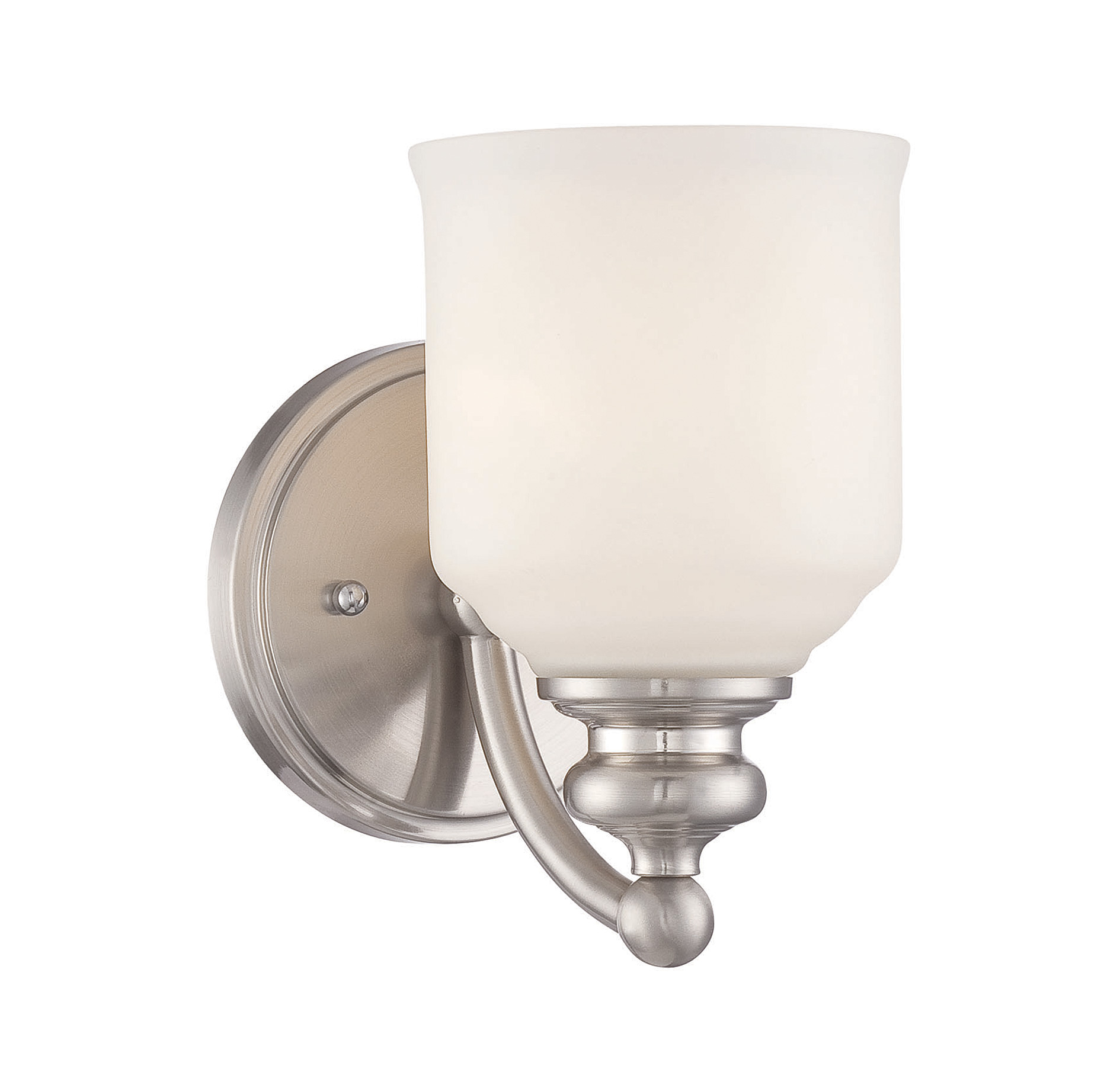 Savoy House Melrose by Brian Thomas Wall Sconce in Satin Nickel