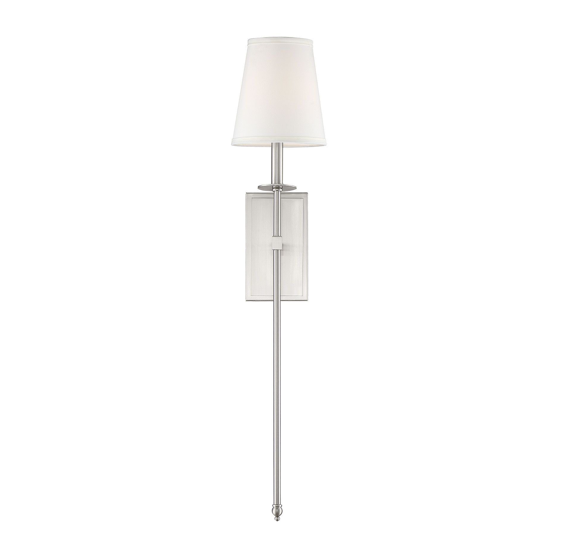 Savoy House Monroe Long Wall Sconce in Satin Nickel