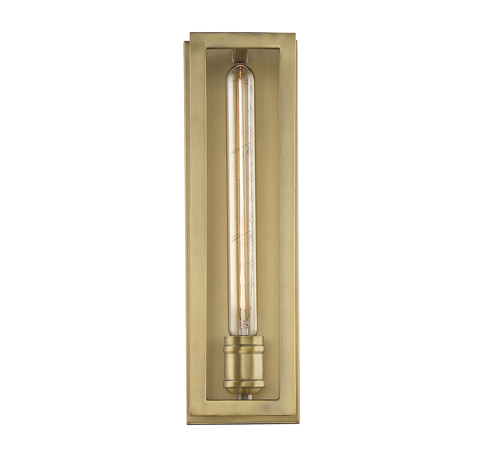 Savoy House Clifton Wall Sconce in Warm Brass