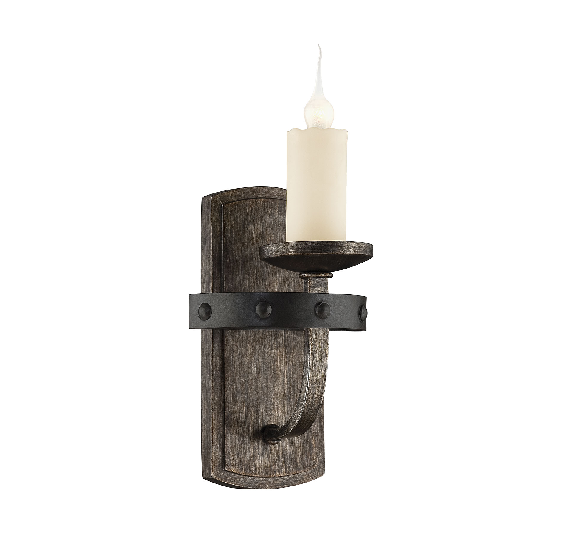 Savoy House Alsace Wall Sconce in Reclaimed Wood Finish