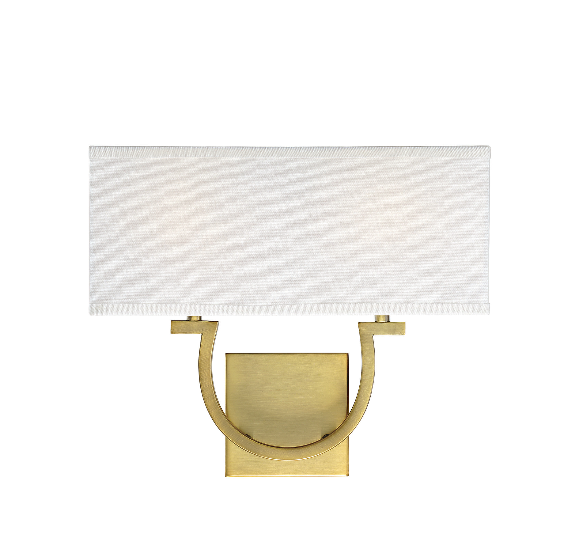 Savoy House Rhodes 2-Light Wall Sconce in Warm Brass