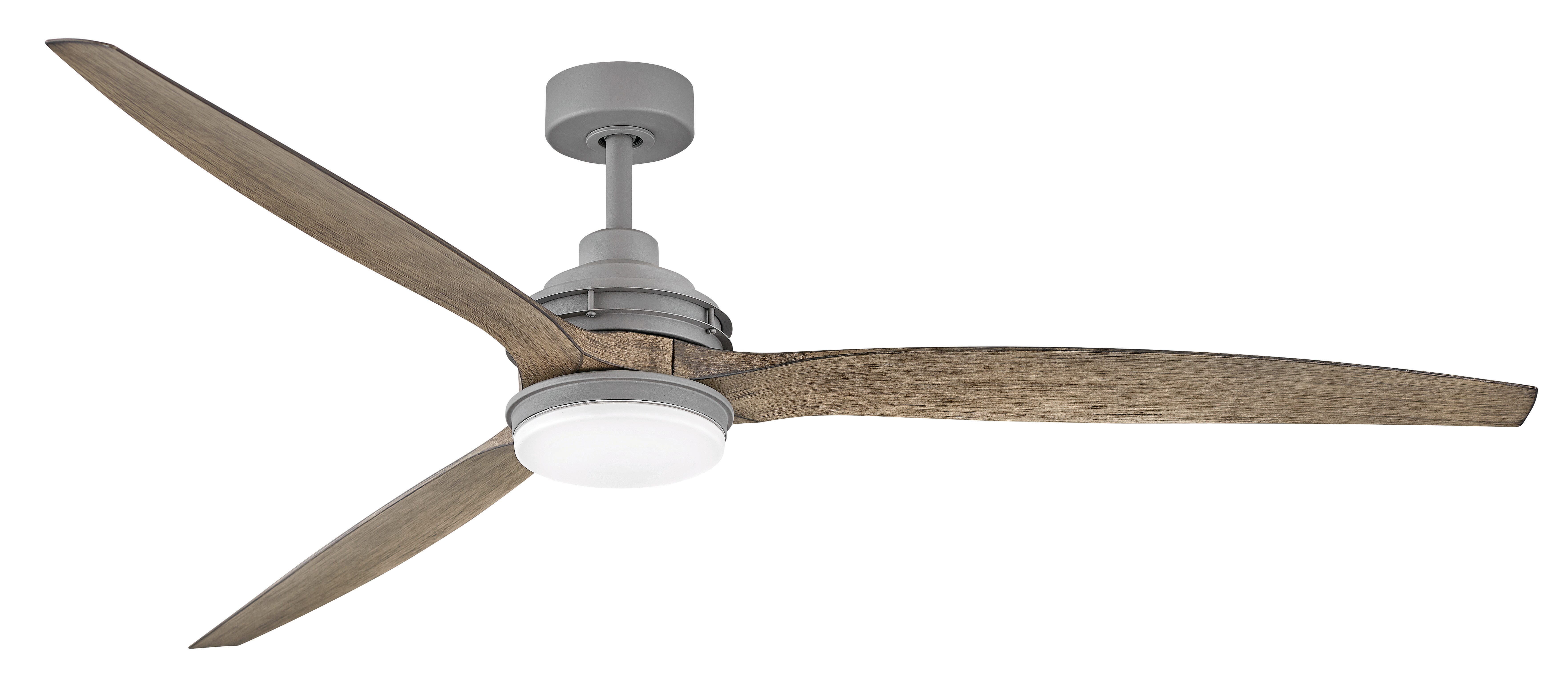 Hinkley Artiste LED 72" Indoor/Outdoor Ceiling Fan in Graphite