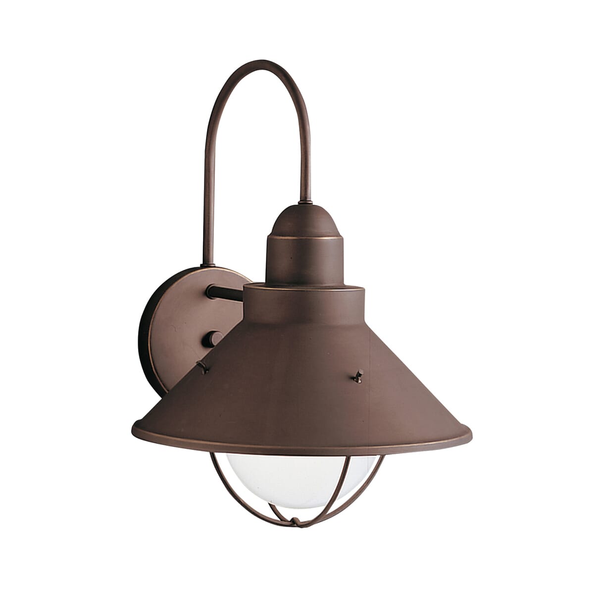 Kichler Seaside 1-Light 14.25" Outdoor XLarge Wall in Olde Bronze