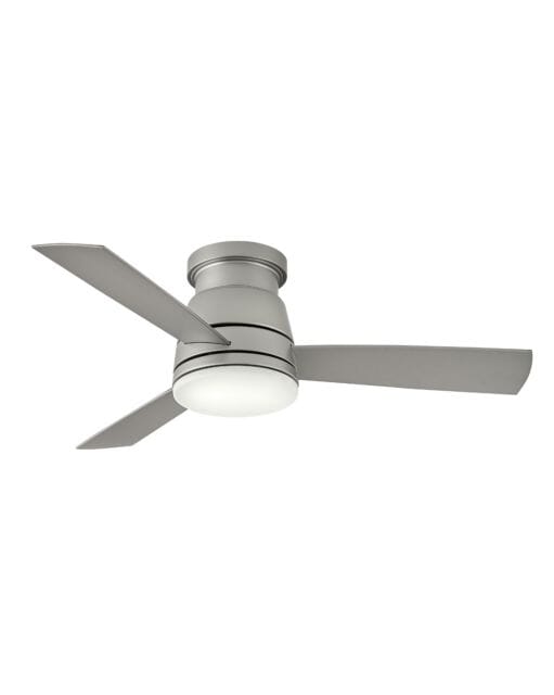 Hinkley Trey LED 44" Indoor Ceiling Fan in Brushed Nickel